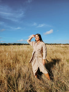 Taupe Dress