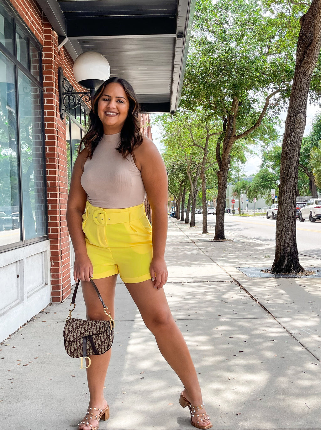 Happy Yellow Shorts